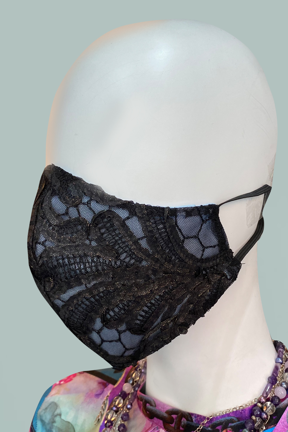 STYLE 10: Lace Face Mask - Image 2