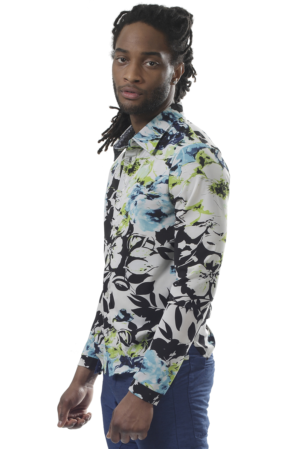 STYLE M41 : ZEUS L/s floral - Image 3