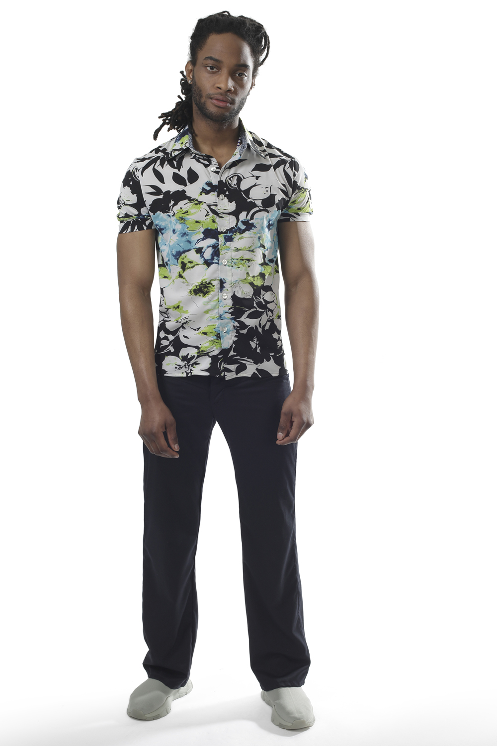 STYLE M41  ZEUS SS floral - Image 3