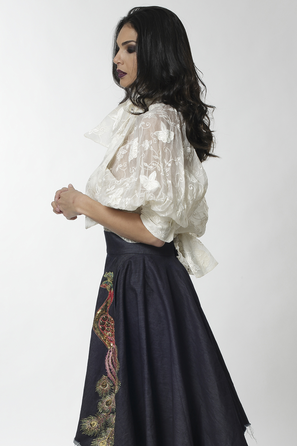 Style D1051 : ARIADNE SILK ORG - Image 2