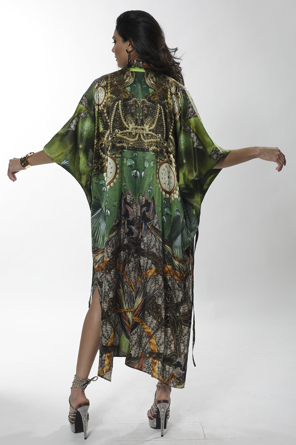 Style D78 : MARLA SILK LONG - Image 3