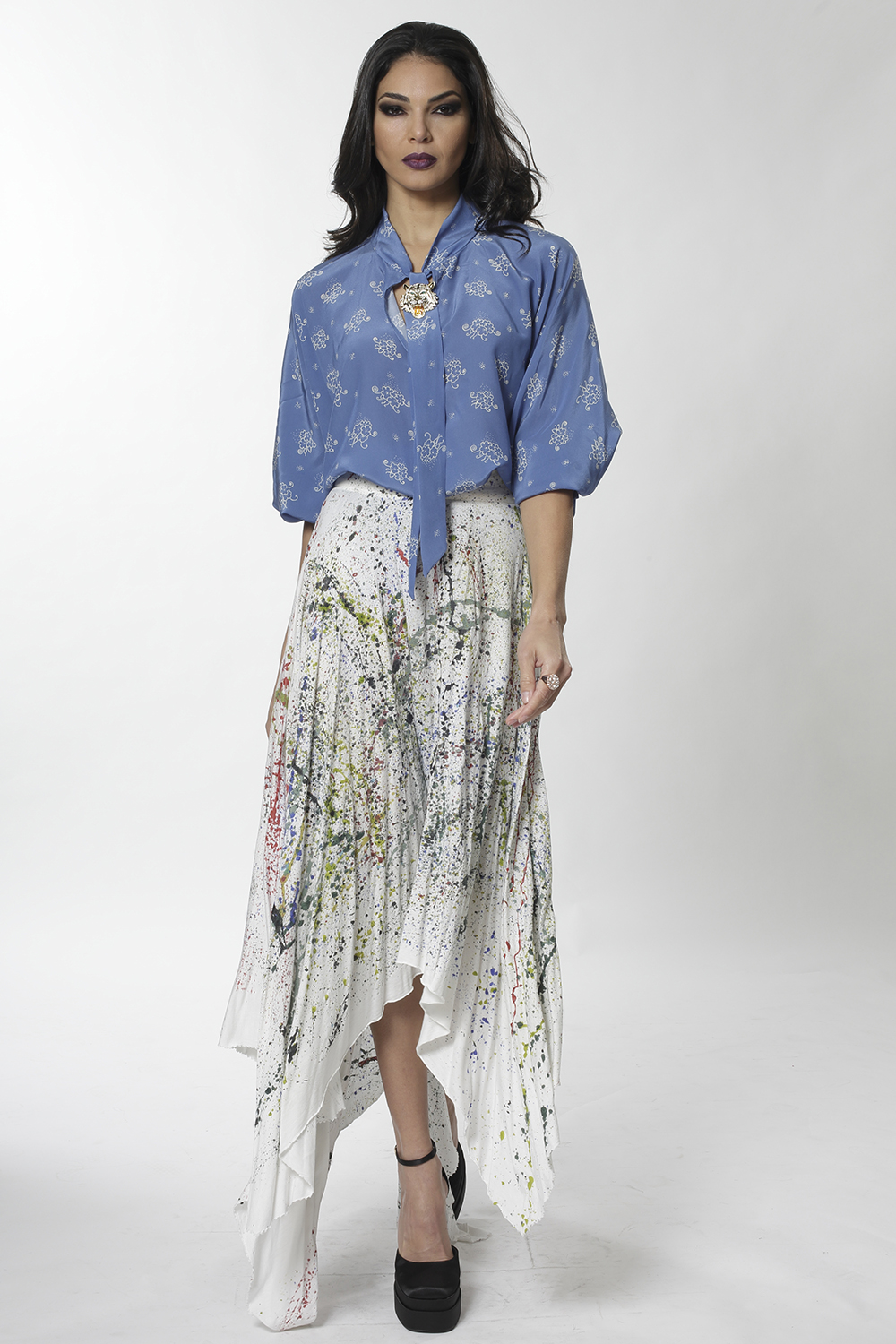 Style D1044 : NOOR SPLASH - Image 6
