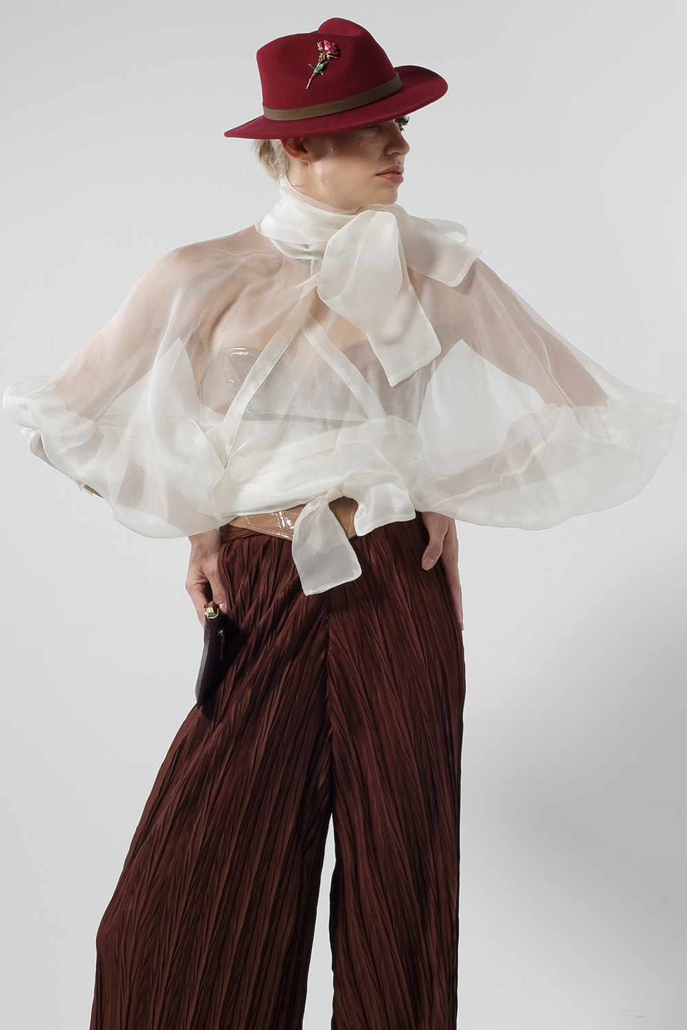 STYLE:D1051: ARIADNE SLK ORG - Image 3