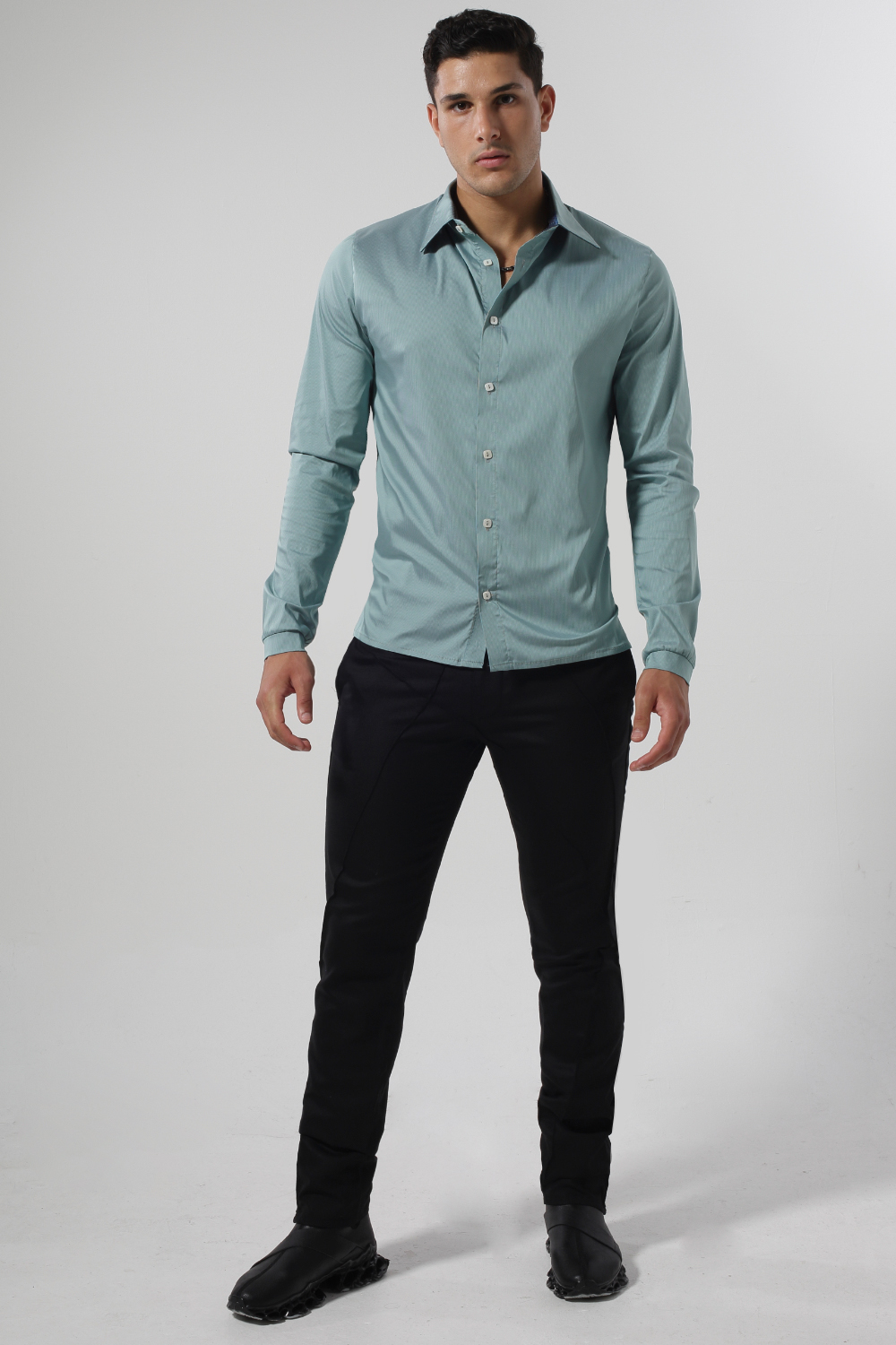 STYLW M41 :ZEUS L/S MICRO STRIPE - Image 4