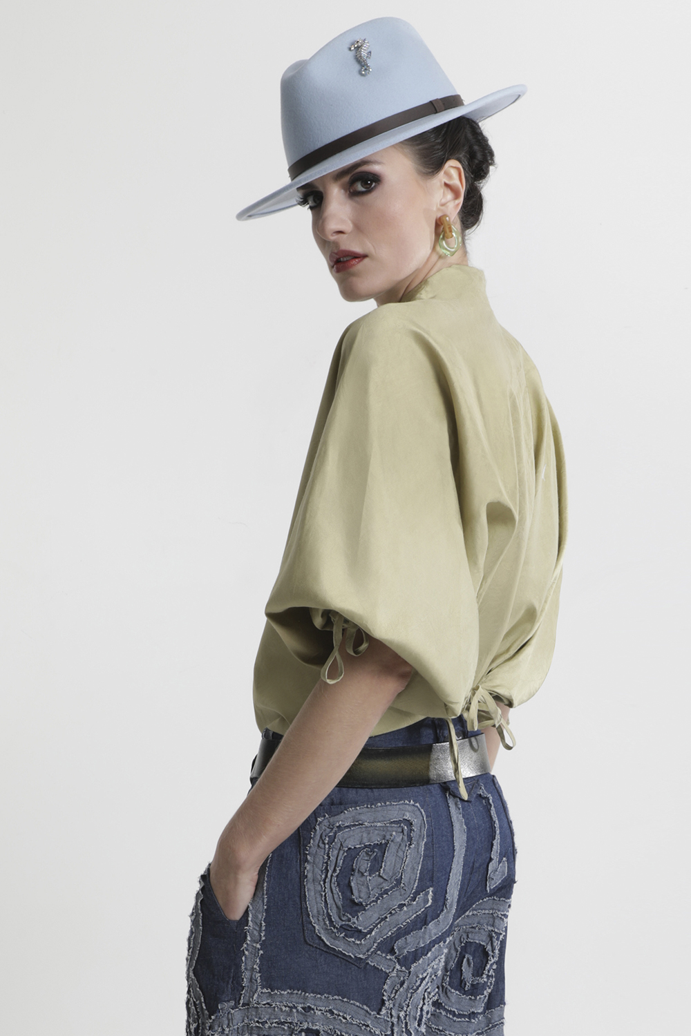 D78;MARLA LONG SLK STCH - Image 3